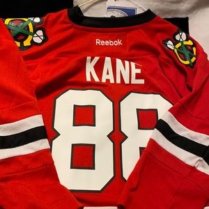 Youth small Blackhawks jersey